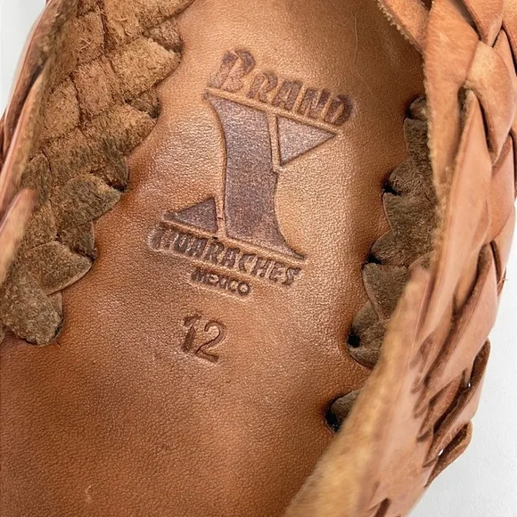 Huarache Sandals, Brand X, light brown