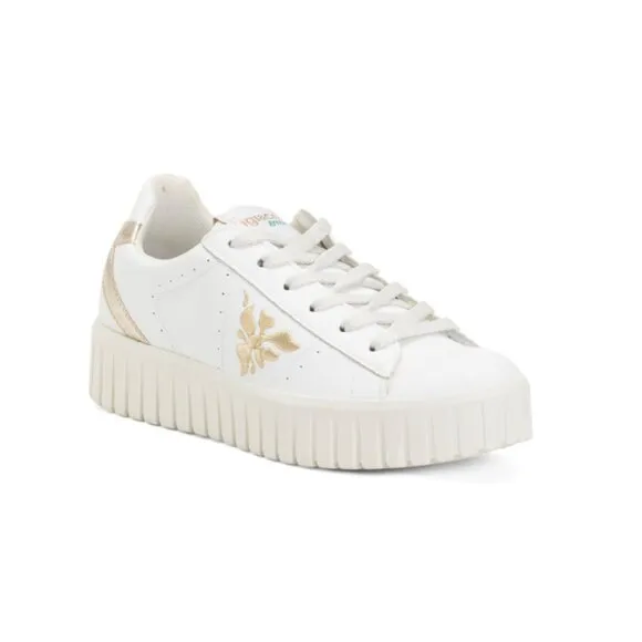 IGI&amp;CO White/platinum Made In Italy Leather Laced Up Sneakers