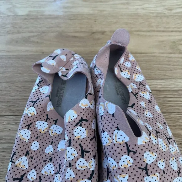 Ilse Jacobsen Tulip Perforated Slip-On Shoes Women's Size 38