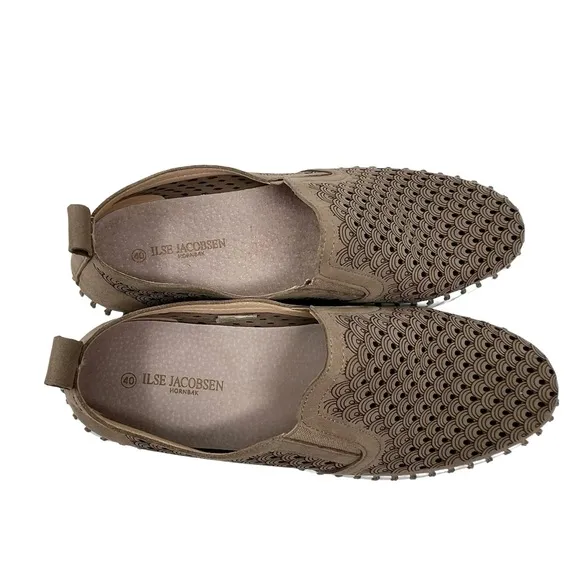 ILse Jacobson Tulip 141 Platform Sneakers Falcon Perforated Capsule Wardrobe
