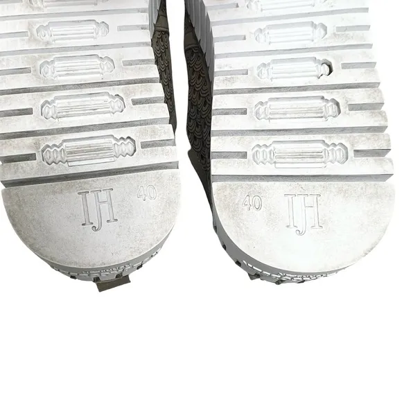ILse Jacobson Tulip 141 Platform Sneakers Falcon Perforated Capsule Wardrobe