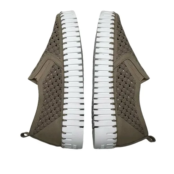 ILse Jacobson Tulip 141 Platform Sneakers Falcon Perforated Capsule Wardrobe