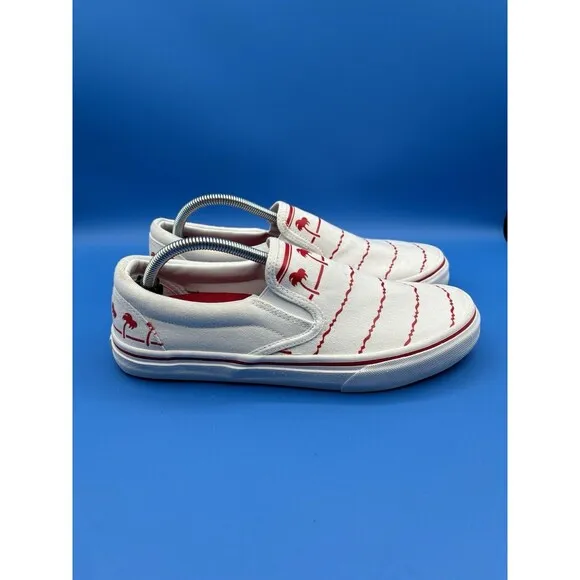 In N Out Burger Drink Cup Slip On Shoes NEW Mens 10/ Womens 12 New
