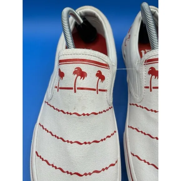 In N Out Burger Drink Cup Slip On Shoes NEW Mens 10/ Womens 12 New