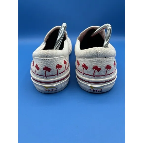 In N Out Burger Drink Cup Slip On Shoes NEW Mens 10/ Womens 12 New