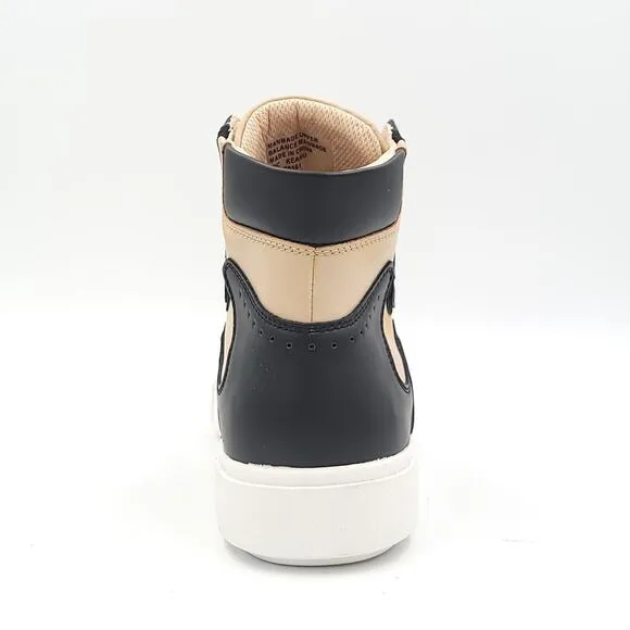 INC International Concepts Men High Top Sneakers Keanu Size US 13M Black Tan