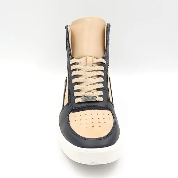 INC International Concepts Men High Top Sneakers Keanu Size US 13M Black Tan