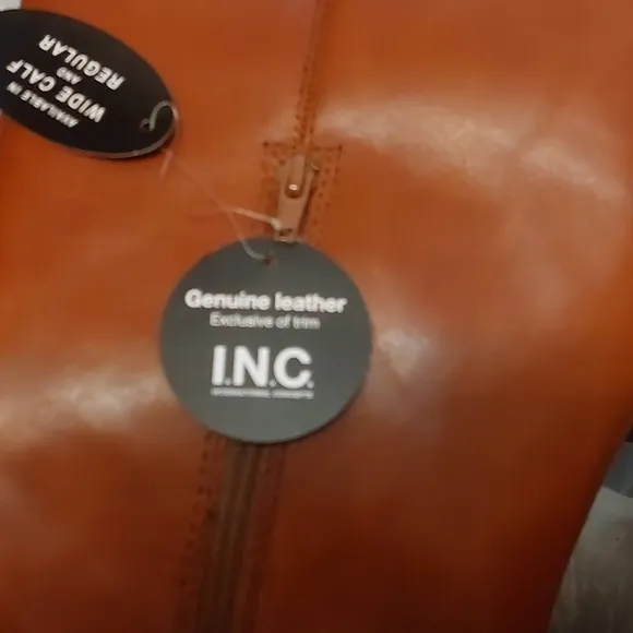 INC International Concepts Women's Leather Boots