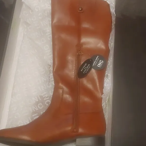 INC International Concepts Women's Leather Boots