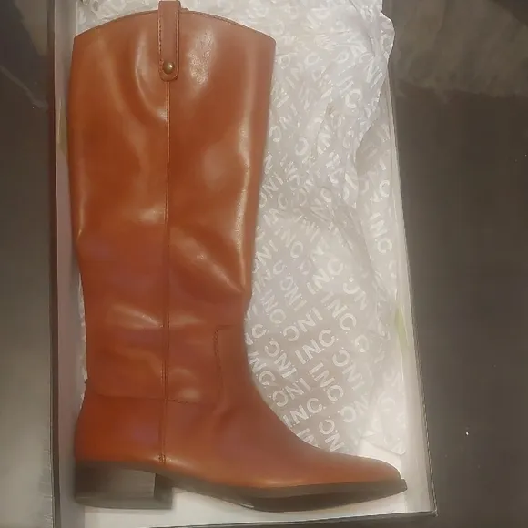 INC International Concepts Women's Leather Boots