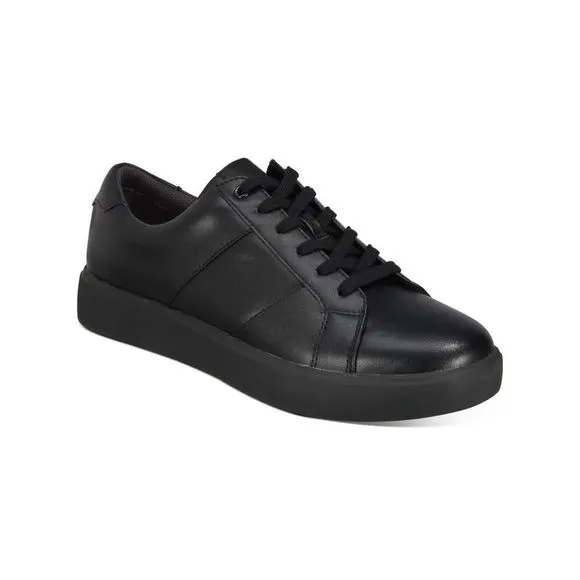 INC Mens Black Comfort Ezra Round Toe Platform Lace-Up Sneakers 12 M