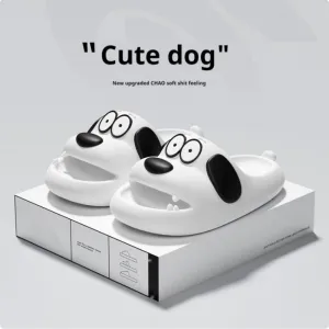 Indoor Household Non-slip Thick-soled Slip-on Outdoor Couple Slippers