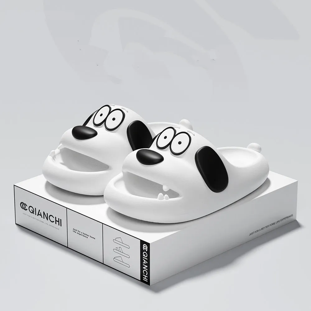 Indoor Household Non-slip Thick-soled Slip-on Outdoor Couple Slippers