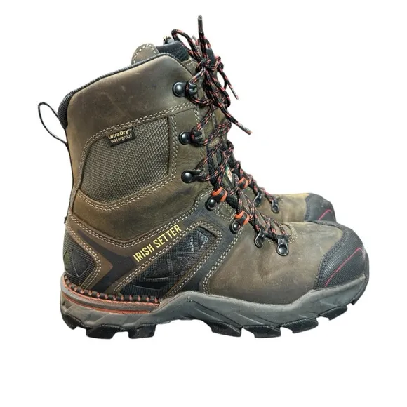 Irish Setter by Red Wings Crosby Composite Toe Safety Boots Mens sz 8