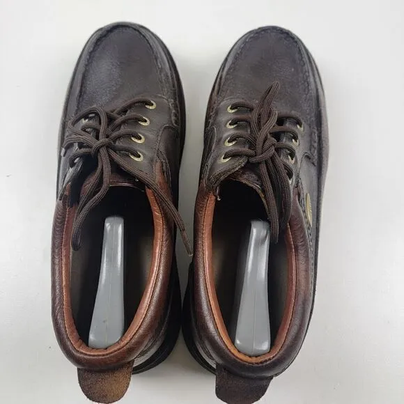 Irish Setter Work Boots Lace Shoes Brown Leather Sz 13 E2 #1859 Two Tone Low top