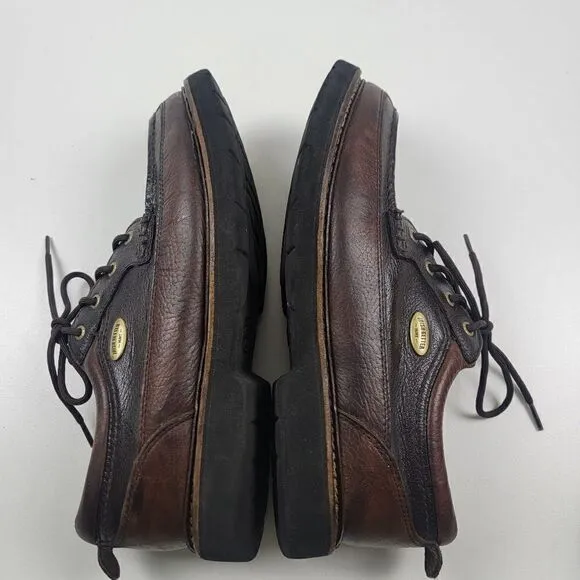 Irish Setter Work Boots Lace Shoes Brown Leather Sz 13 E2 #1859 Two Tone Low top