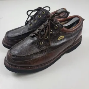 Irish Setter Work Boots Lace Shoes Brown Leather Sz 13 E2 #1859 Two Tone Low top