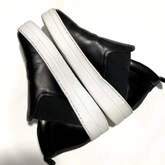 IRO high top platform slip on sneakers size 7