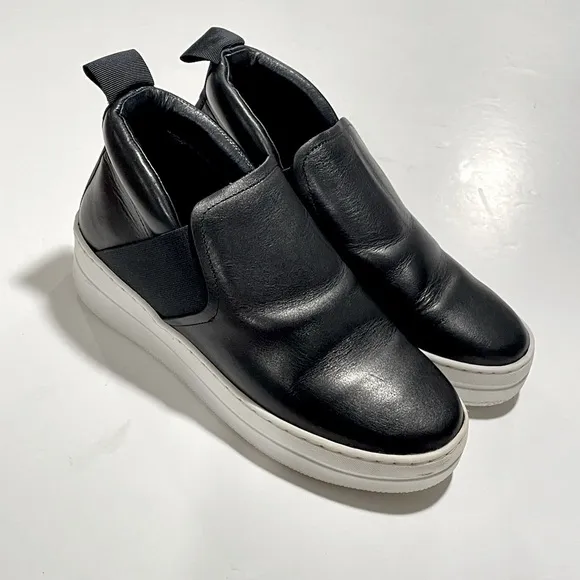 IRO high top platform slip on sneakers size 7