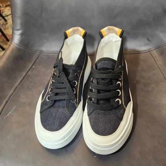 Italeau Ubalda Sneakers Black Luxury Sneakers size 7