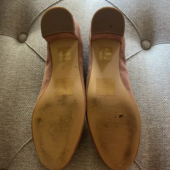 J. Crew Anya Suede Block Heels Brown Warm Walnut Size 8.5