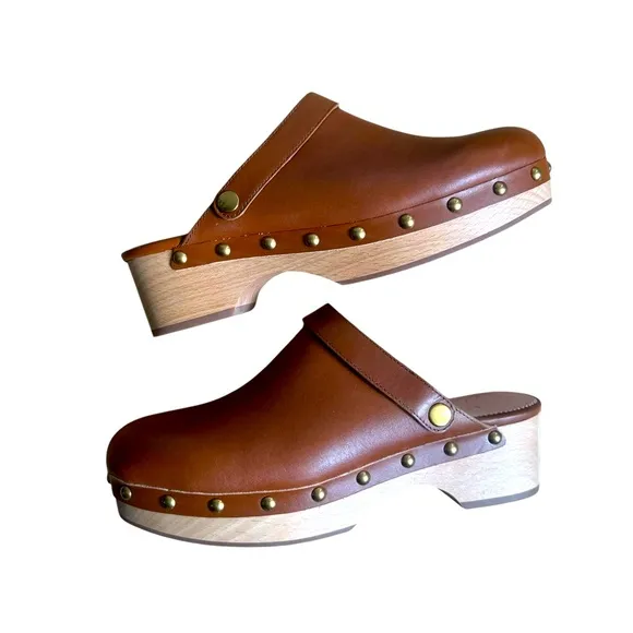 J. Crew Convertible Leather Clogs