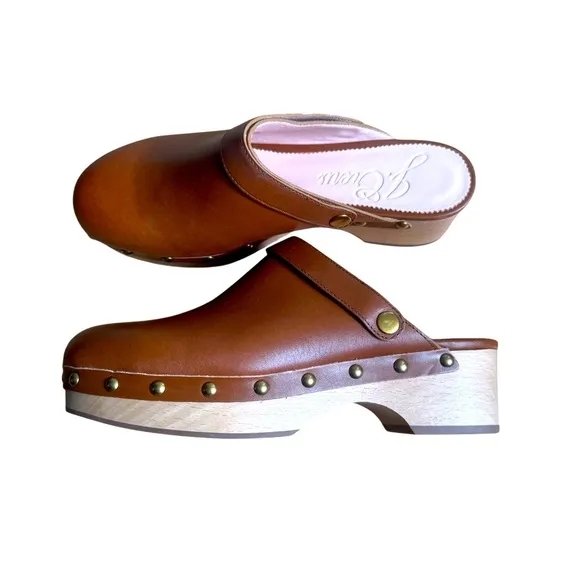J. Crew Convertible Leather Clogs