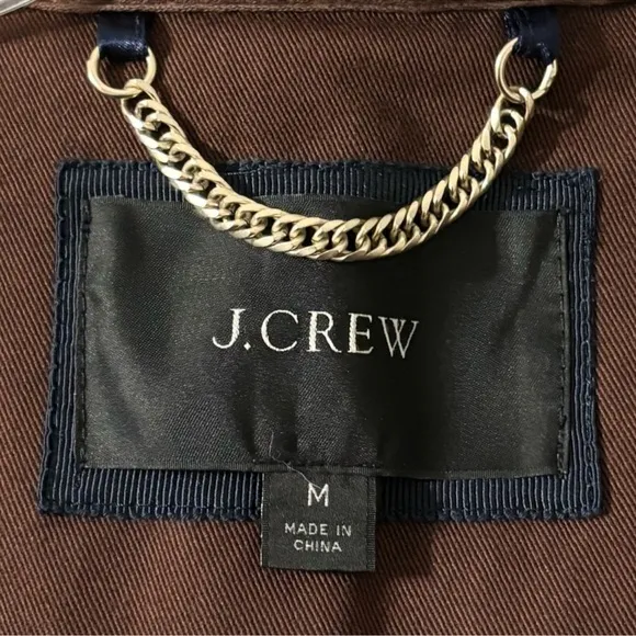 J. Crew Teddy Jacket Textured Sherpa Luxury Knit Chocolate Brown Size Medium