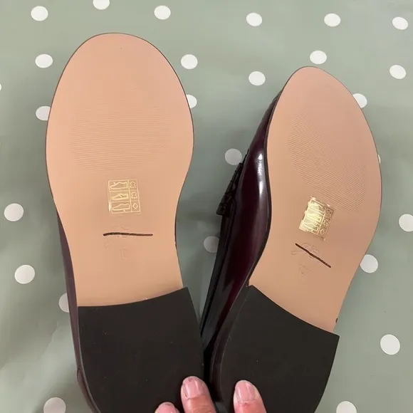 J. Crew Winona penny loafers in spazzolato leather BA190 Red 10.5 shoes