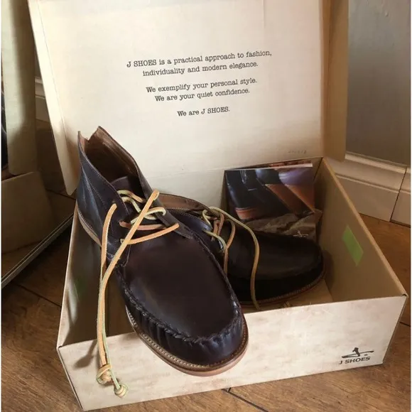 J Shoes Full Leather boots size 9
