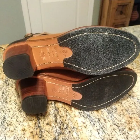 J Shoes Leather Hardwick Boots Booties Size 8 Anthropologie