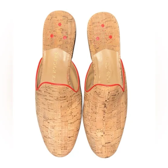 Jack Rogers NWOT Delaney Cork Slip-on Mules Women’s Size 11