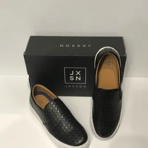 Jaxson casual shoes sneakers black slip on