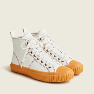 🆕{J.Crew} Canvas High-Top Sneakers