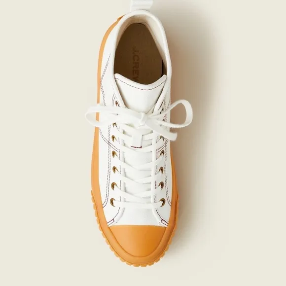 🆕{J.Crew} Canvas High-Top Sneakers