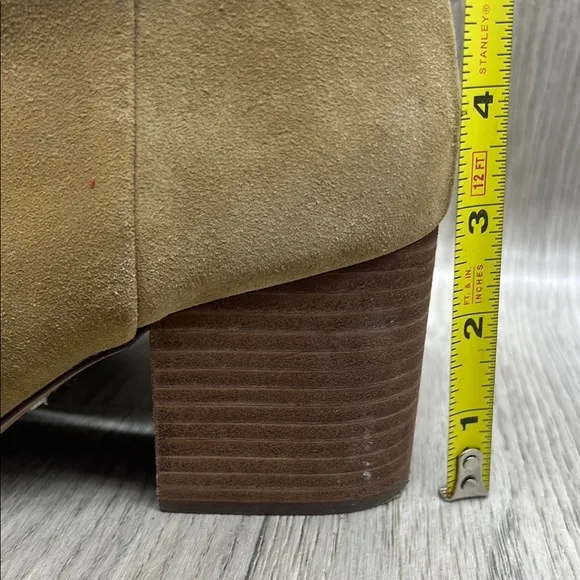 J.Crew Tan Suede Ankle Boots