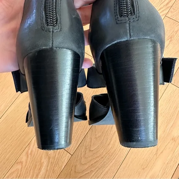 Jeffrey Campbell Free People Hendrix Emilia Pointy Toe Cutout Black Sz 8 Unworn
