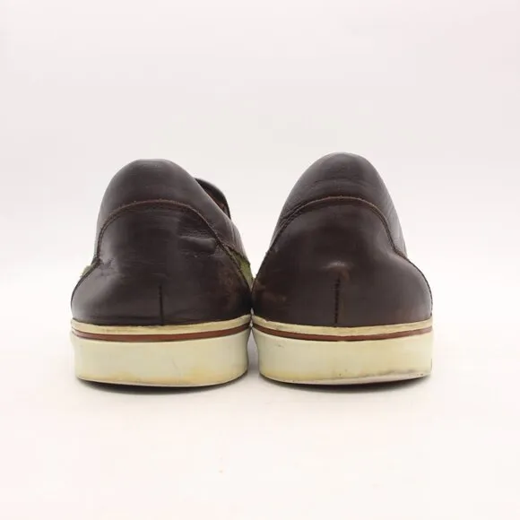 JIMMY CHOO &quot;Maddox&quot; Men's EU Size 46 Camouflage Tassel Slip-on Sneaker Shoes