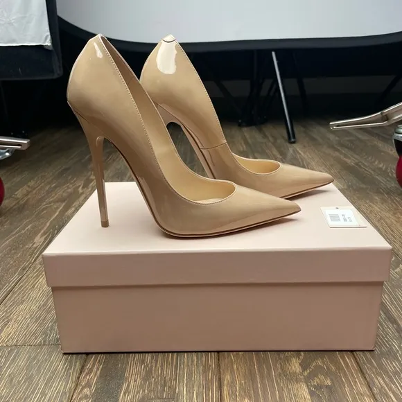 Jimmy Choo Anouk 120 Patent Leather Pump
