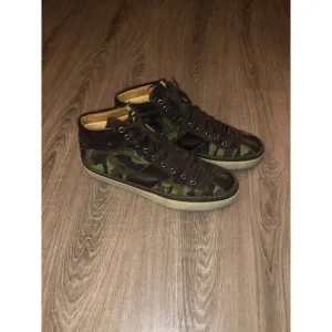 Jimmy Choo Belgravia Camouflage High Top Sneakers Size US12 EU45