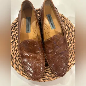 Johnston &amp; Murphy Basket Weave Slip on Loafer Shoes