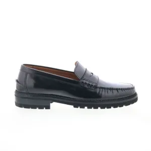 Johnston &amp; Murphy Mens Donnell Penny Black Shoes (NWT)