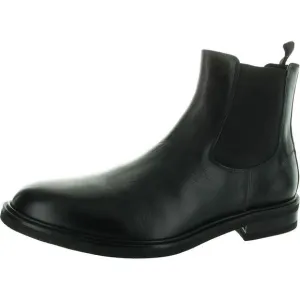 Johnston &amp; Murphy Mens Hartley Black Solid Chelsea Boots Shoes NWOB