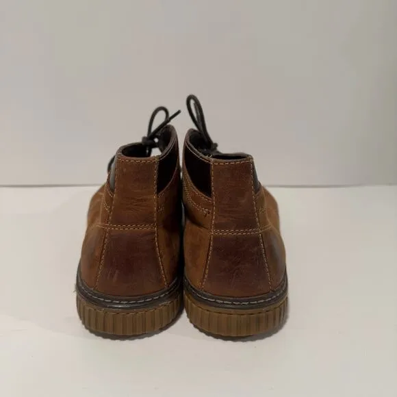 Johnston &amp; Murphy Wallace Chukka Boots Sneaker Leather Ankle Brown 8