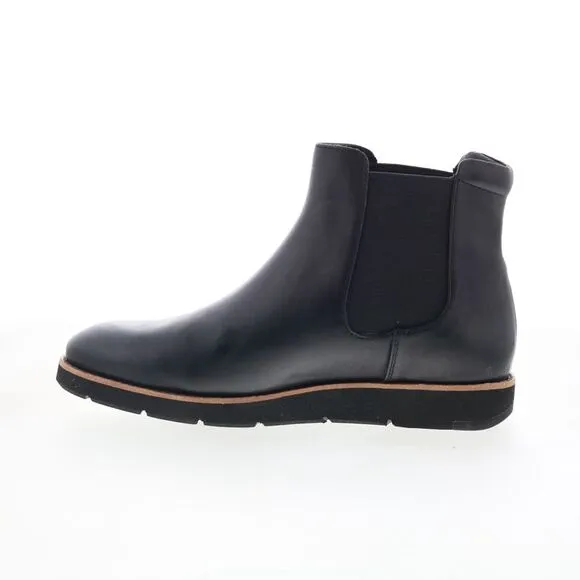 Johnston &amp; Murphy Womens Calder Chelsea Boot Black Boots (NWT)