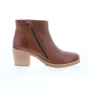 Johnston &amp; Murphy Womens Nadia Zip Boot Brown Boots (NWT)