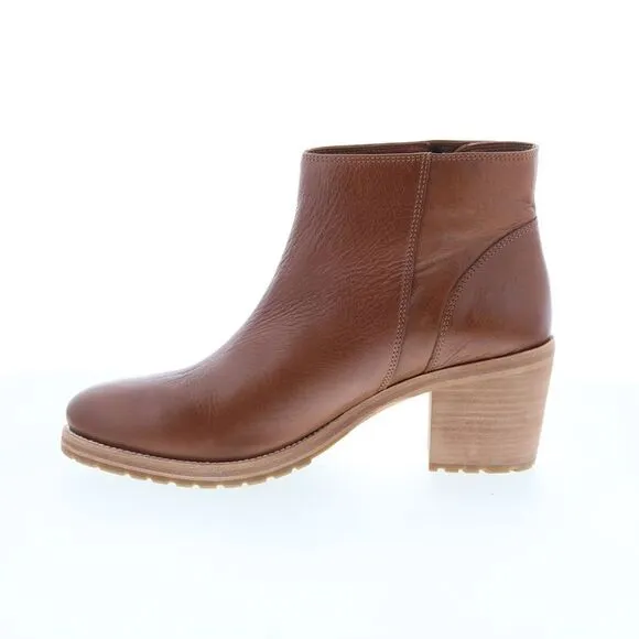 Johnston &amp; Murphy Womens Nadia Zip Boot Brown Boots (NWT)