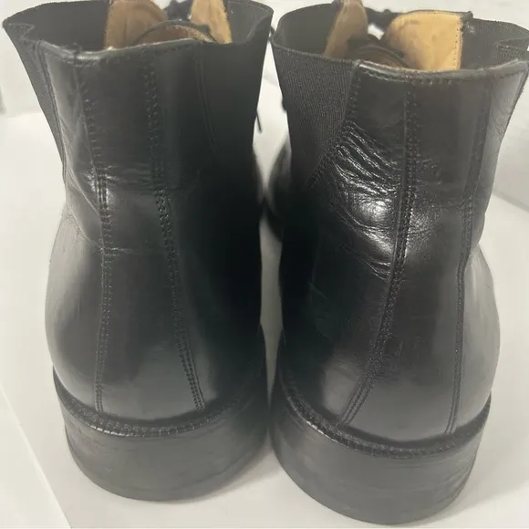 Johnston Murphy Signature Series Men’s Chukka Ankle Boot Made Italy Black