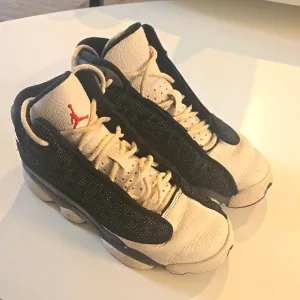 Jordan 13 youth size 3.5 black and White High-Top Sneakers
