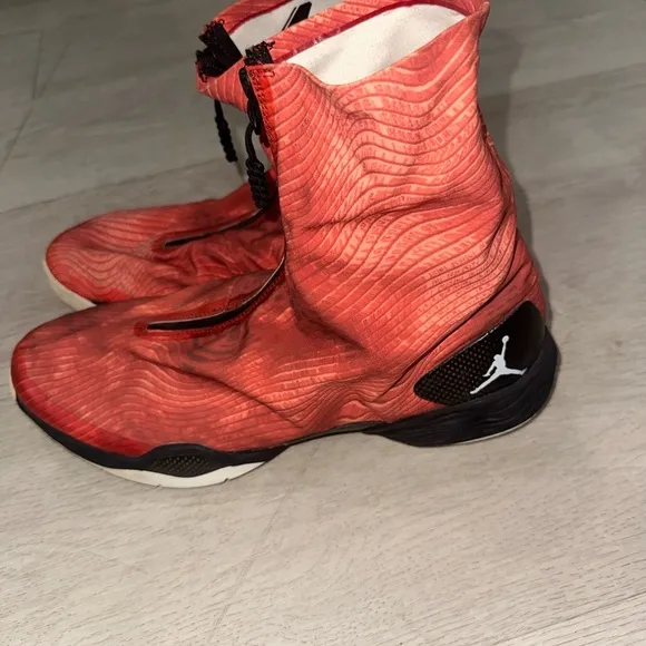 Jordan 28 Red Camo XX8 High-Top Sneakers